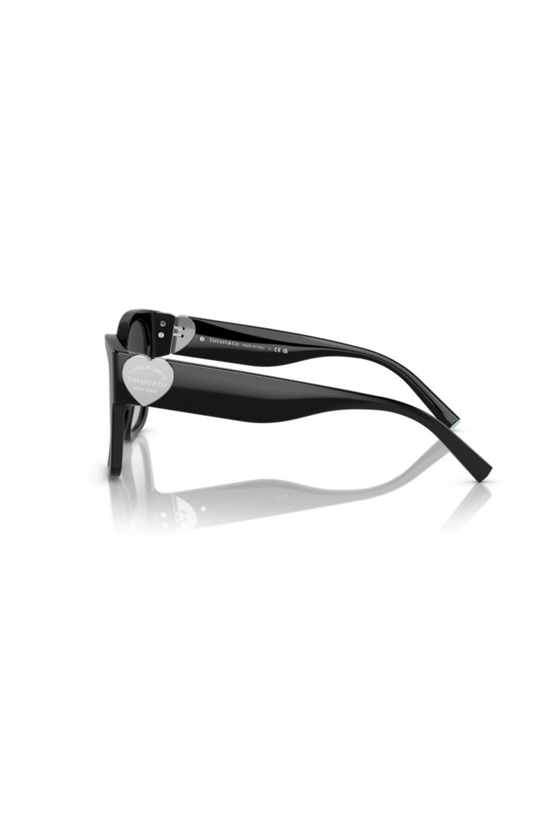 Tiffany Square Sunglasses for Women - Black - Image 2